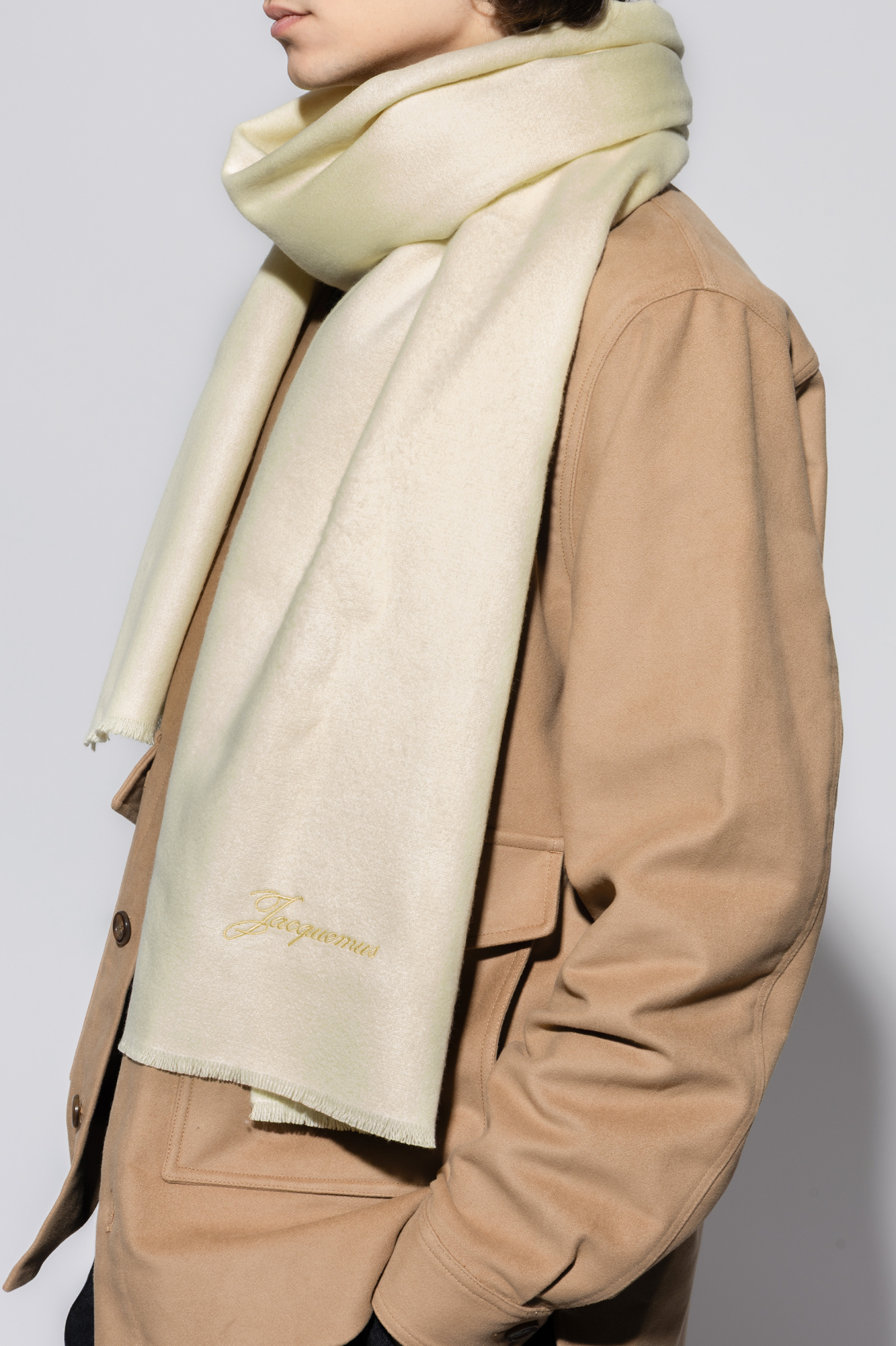 ジャックムス JACQUEMUSプリーツフリルウールレイヤードスカートホワイト JACQUEMUS (Women)のスカート | レディース | 三越伊勢丹